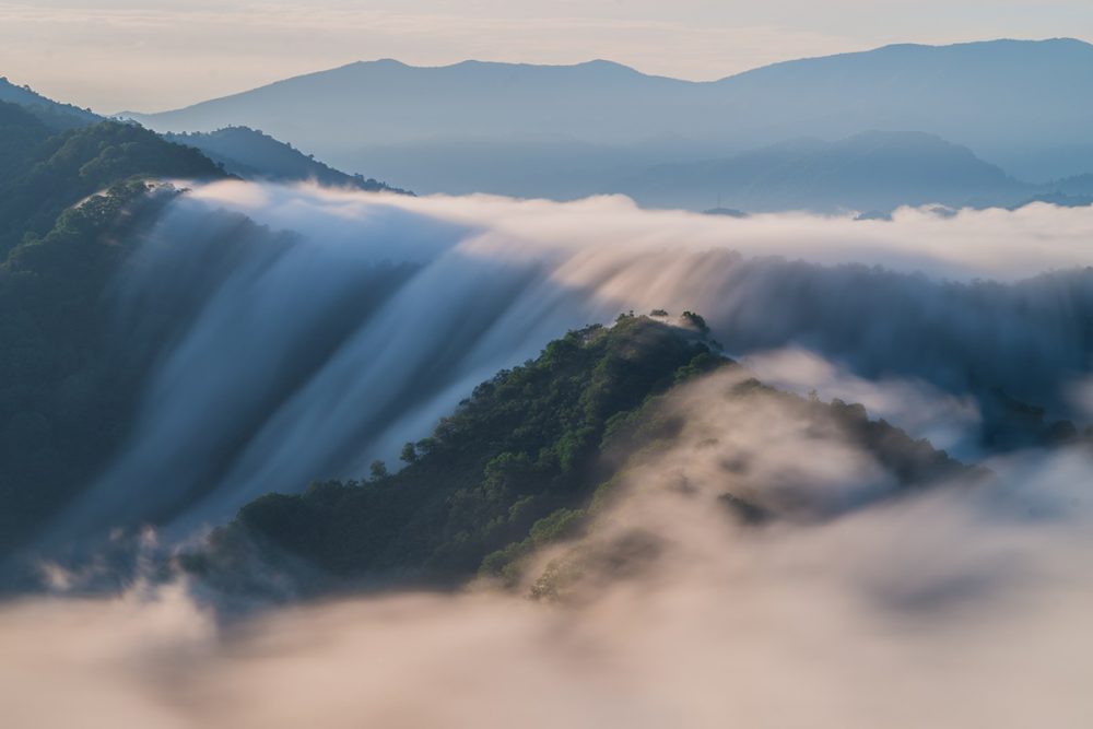 枝折峠　滝雲・雲海