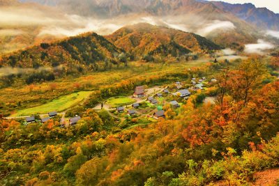 枝折峠　紅葉