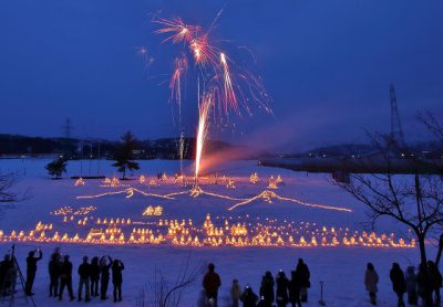 第12回【越南タイムズ賞】雪花火　雪灯り