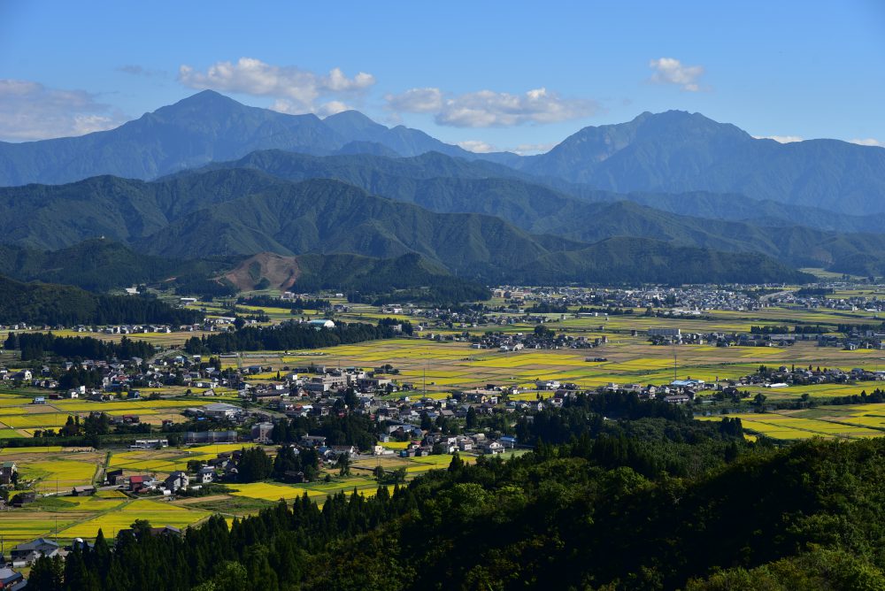 展望スポットからの景色
