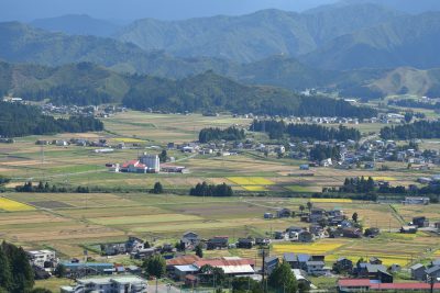 展望スポットの景色