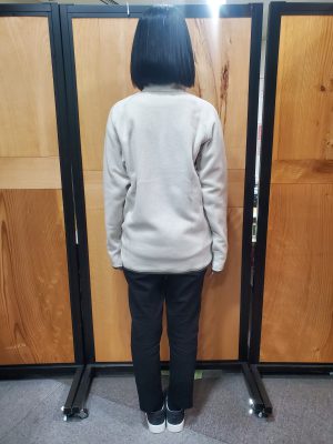 女性着用時