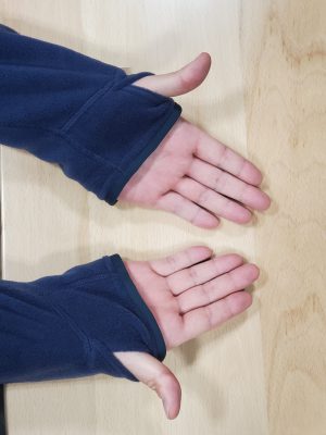 男性着用時