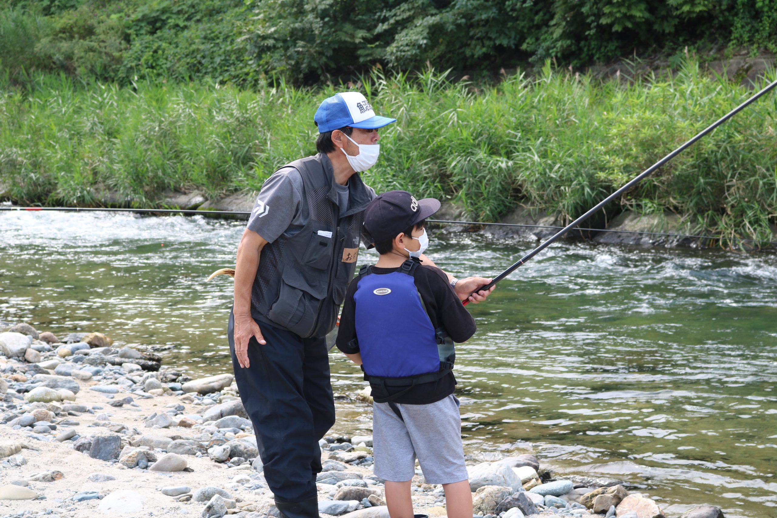 8 15更新 魚沼ではじめてみよう 川釣り 鮎釣り体験 魚沼市観光協会