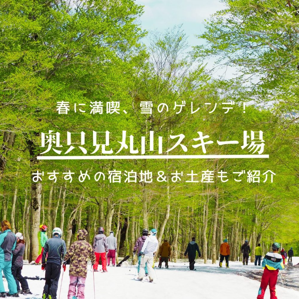 奥只見丸山春スキートップ