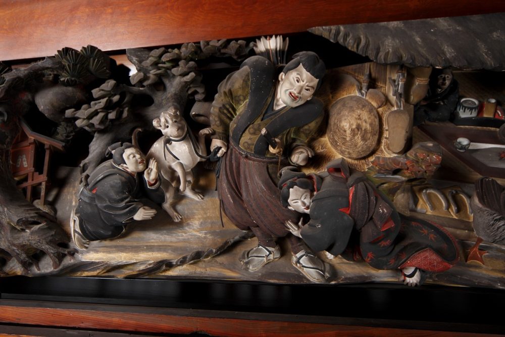 永林寺　蛇身鳥物語　欄間1